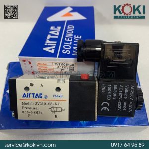 3V210-08-NC AIRTAC | Van Điện Từ Khí Nén