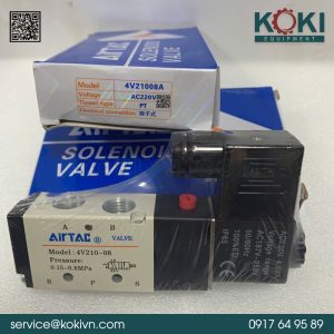 4V210-08A AIRTAC | Van Điện Từ Khí Nén