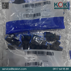 Đầu nối nhanh khí nén Phi 6 CDC MPY 06