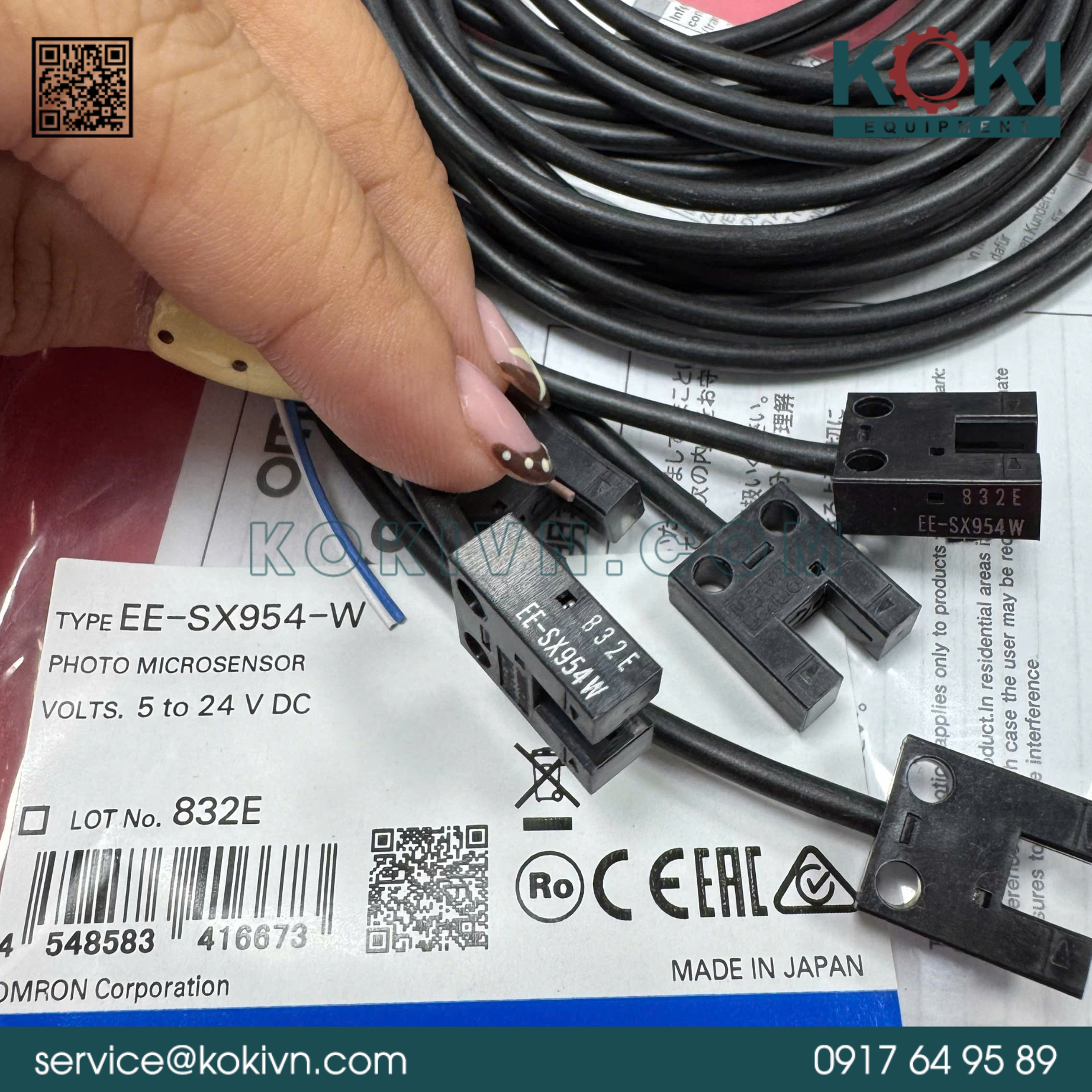 Cảm biến Omron EE-SX954-W 4 Cảm biến Omron EE-SX954-W - Ảnh 2