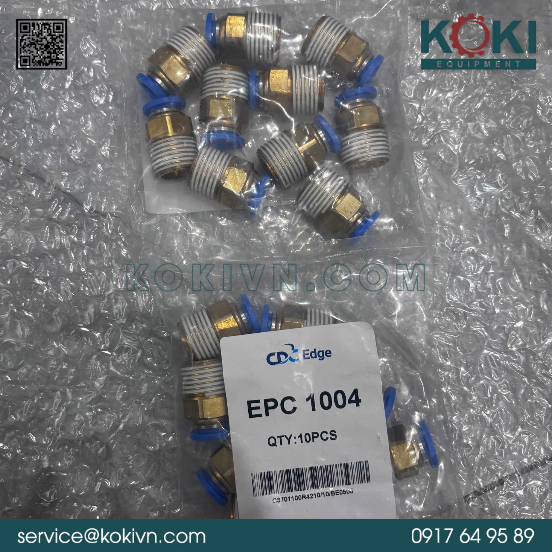 Khớp nối khí nén CDC EPC 1004 3 Khớp nối khí nén CDC EPC 1004