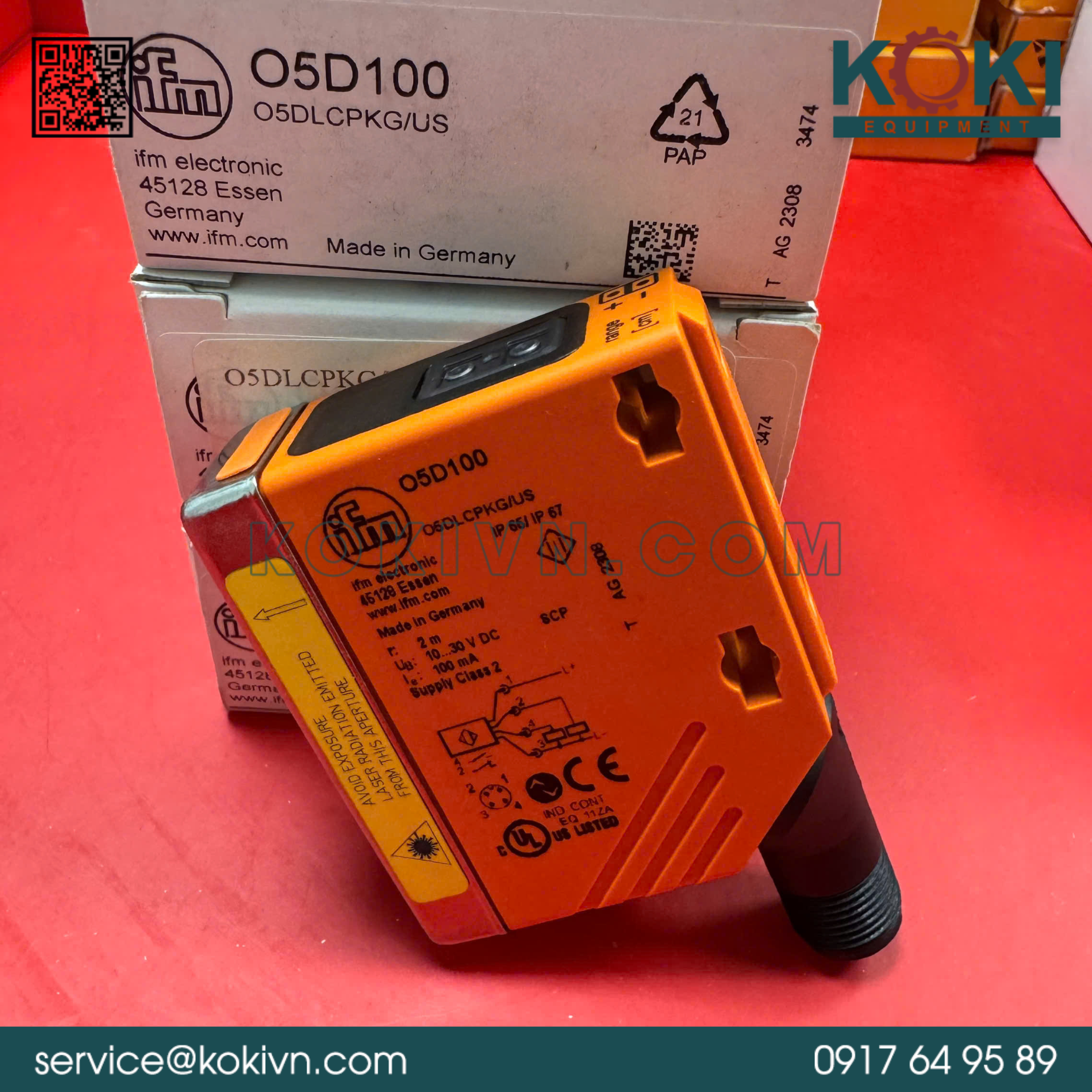 Cảm biến IFM O5D100 3 Cảm biến IFM O5D100