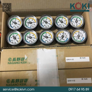Đồng hồ đo áp suất SMC GZ46-K-02-C