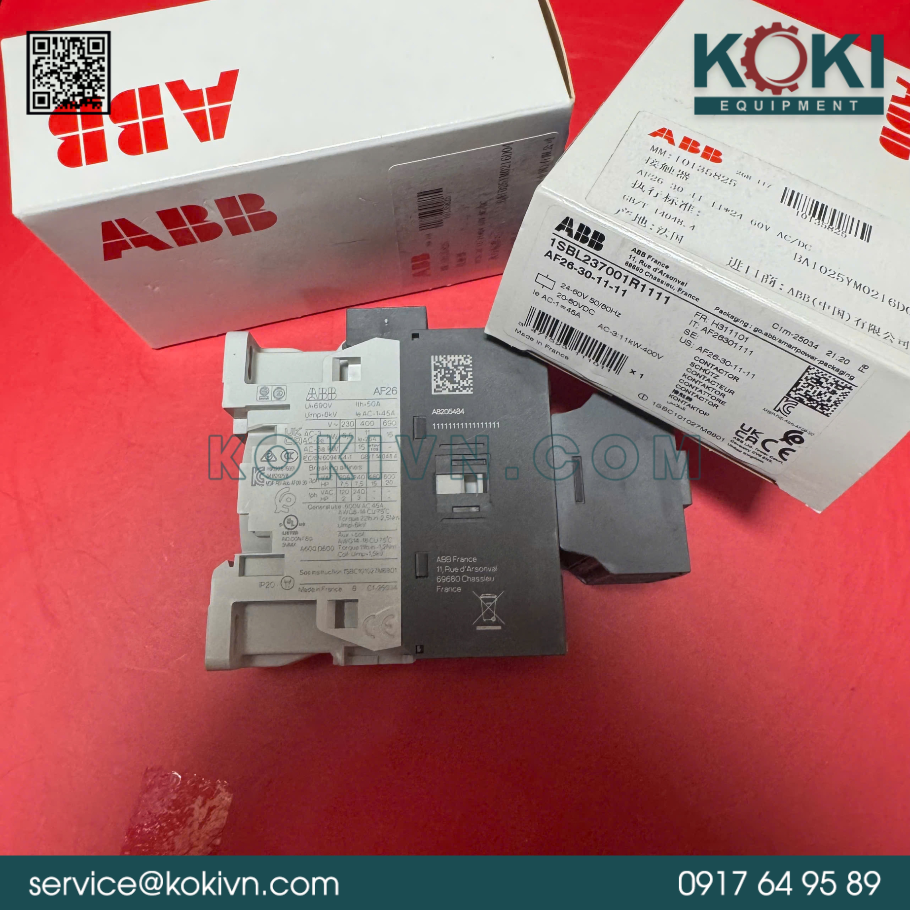 Khởi Động Từ ABB AF26-30-11-11 4 Khởi Động Từ ABB AF26-30-11-11 - Ảnh 2