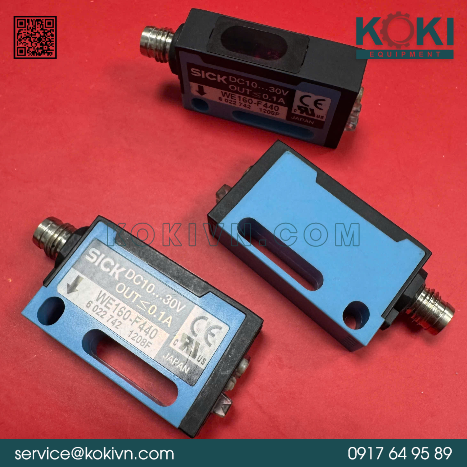 Cảm biến ảnh SICK WE160-F440 4 Cảm biến ảnh SICK WE160-F440 - Ảnh 2