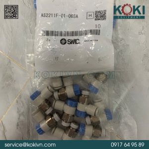 AS2211F-01-06SA SMC | Van Tiết Lưu