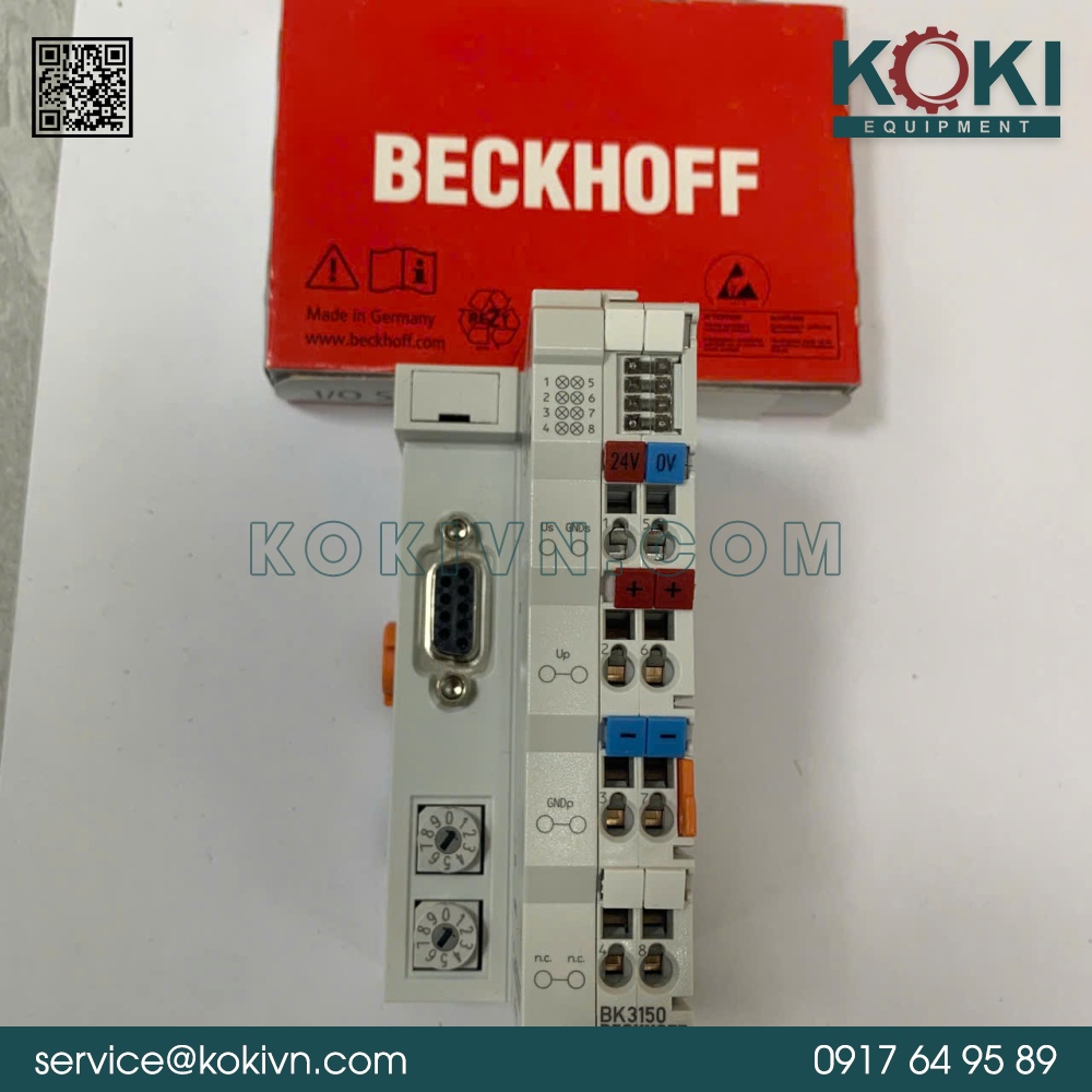 BK3150 BECKHOFF | Mô Đun Công Nghiệp 3 BK3150 BECKHOFF | Mô Đun Công Nghiệp