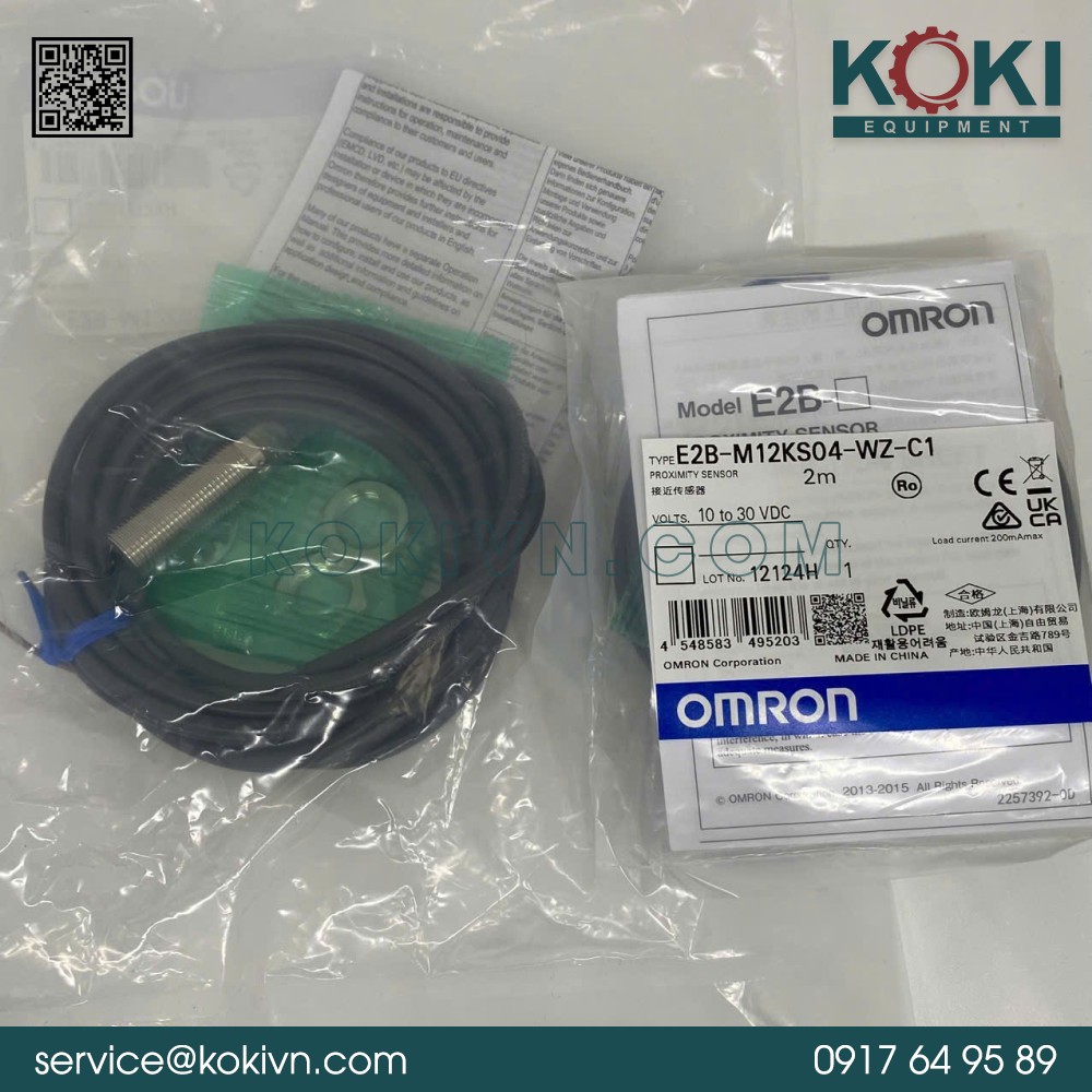 E2B-M12KS04-WZ-C1 Omron | Cảm Biến Tiệm Cận 3 E2B-M12KS04-WZ-C1 Omron | Cảm Biến Tiệm Cận
