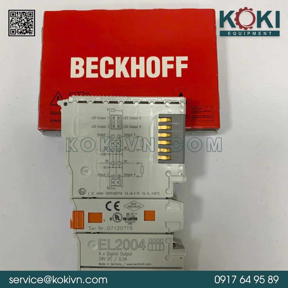EL2004 BECKHOFF | Mô Đun Công Nghiệp 3 EL2004 BECKHOFF | Mô Đun Công Nghiệp