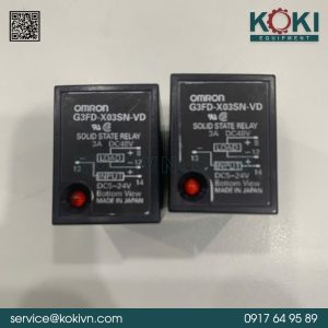 G3FD-X03SN-VD 5-24VDC Omron | Rơ Le Bán Dẫn