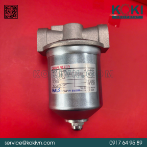 Phân phối Bộ lọc dầu xả HALS Hansung HLF-80 / HLF-80M chính hãng Hàn Quốc cho hệ thống bôi trơn máy CNC. Lưới lọc 80 Mesh siêu bền, giá sỉ tốt nhất. Xem ngay