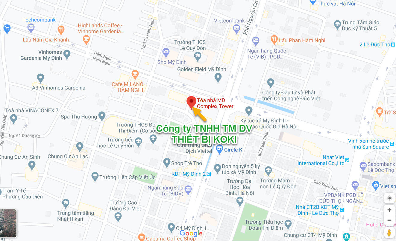 Koki map