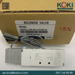MVSC1-180-4E1-AC220-W MINDMAN | Van Điện Từ Khí Nén
