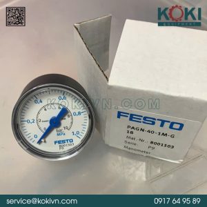 PAGN-40-1M-G18 Festo | Đồng Hồ Áp Suất