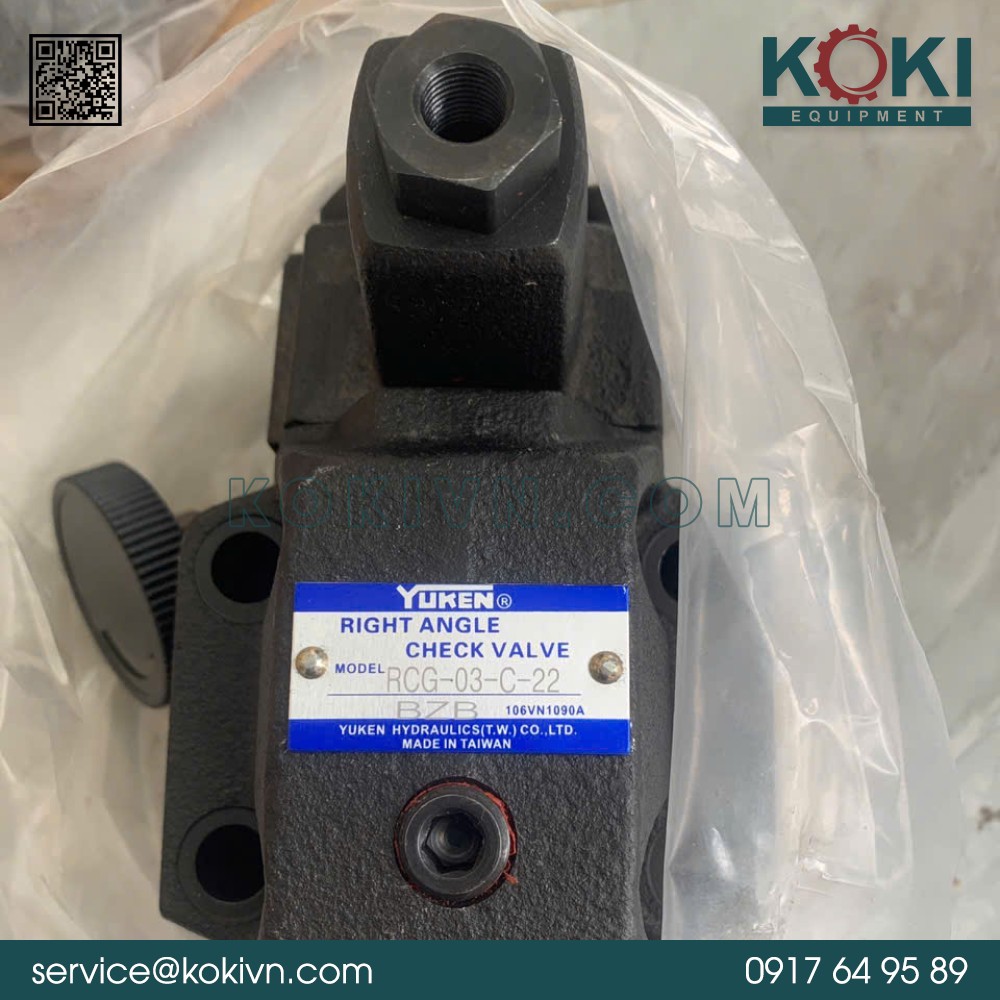 RCG-03-C-22 Yuken | Van Giảm Áp + Một Chiều 3 RCG-03-C-22 Yuken | Van Giảm Áp + Một Chiều
