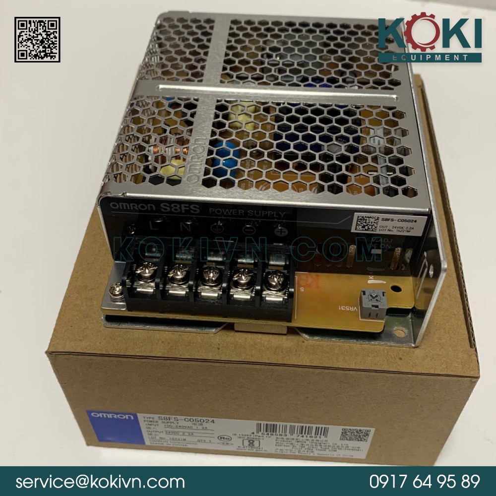 S8FS-C05024 Omron | Bộ Nguồn 3 S8FS-C05024 Omron | Bộ Nguồn