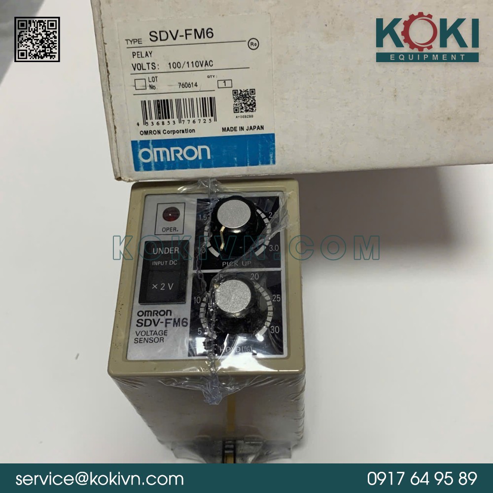 SDV-FM6 Omron | Cảm Biến 3 SDV-FM6 Omron | Cảm Biến