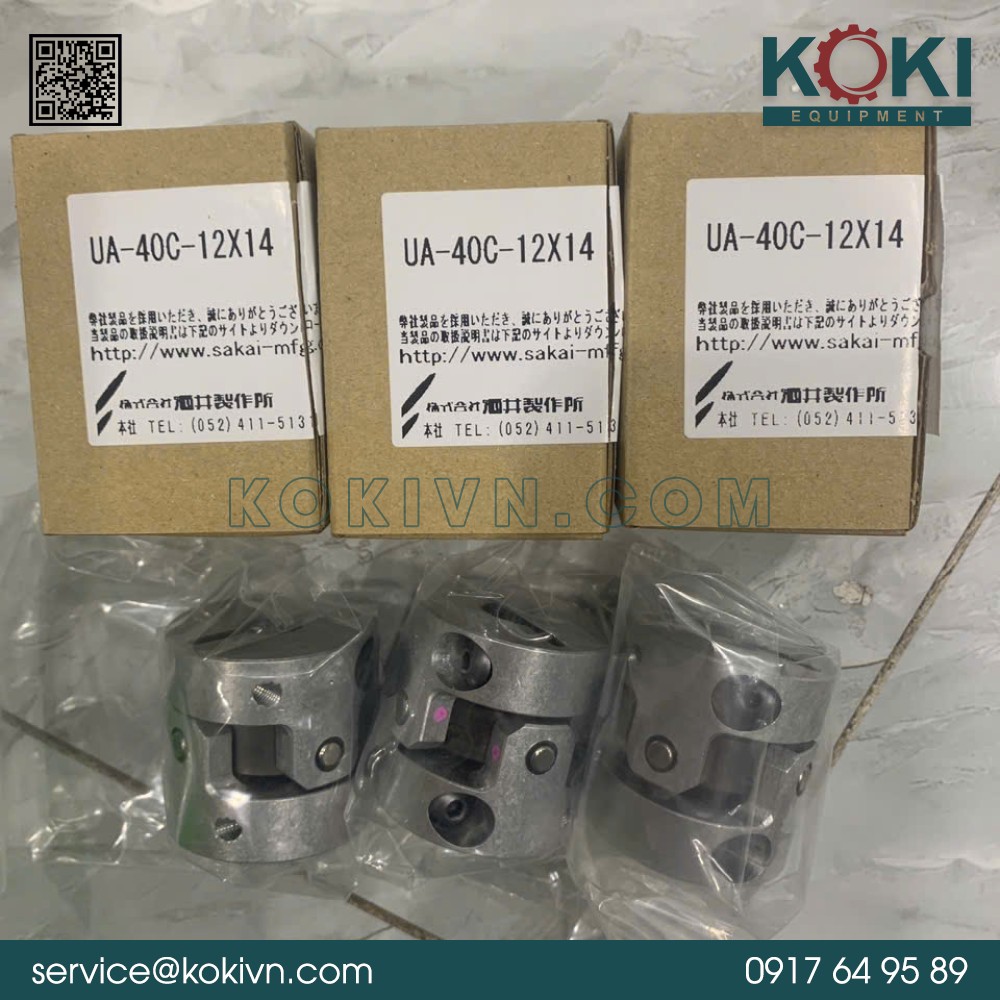 UA-40C-12X14 Sakai | Khớp Nối 3 UA-40C-12X14 Sakai | Khớp Nối