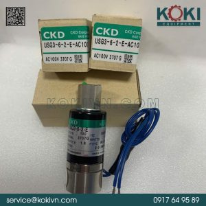USG3-6-2-E-AC100V CKD | Van Điện Từ Khí Nén