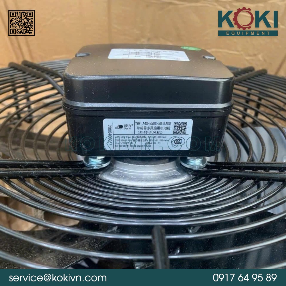 YWF-A4S-350S-5D Dunli | Quạt hướng Trục 3 YWF-A4S-350S-5D Dunli | Quạt hướng Trục