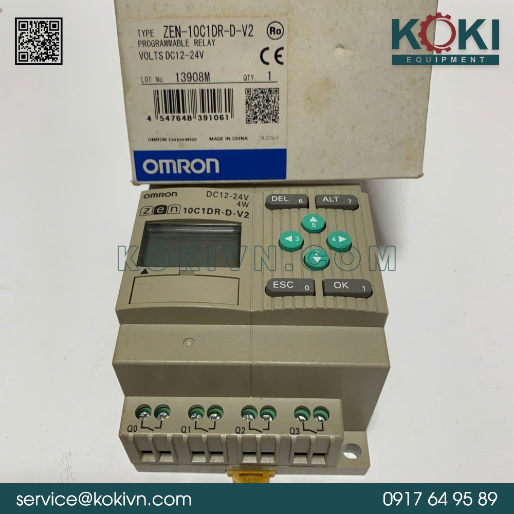 ZEN-10C1DR-D-V2 Omron | Bộ Điều Khiển PLC Nhỏ 4 ZEN-10C1DR-D-V2 Omron | Bộ Điều Khiển PLC Nhỏ - Ảnh 2