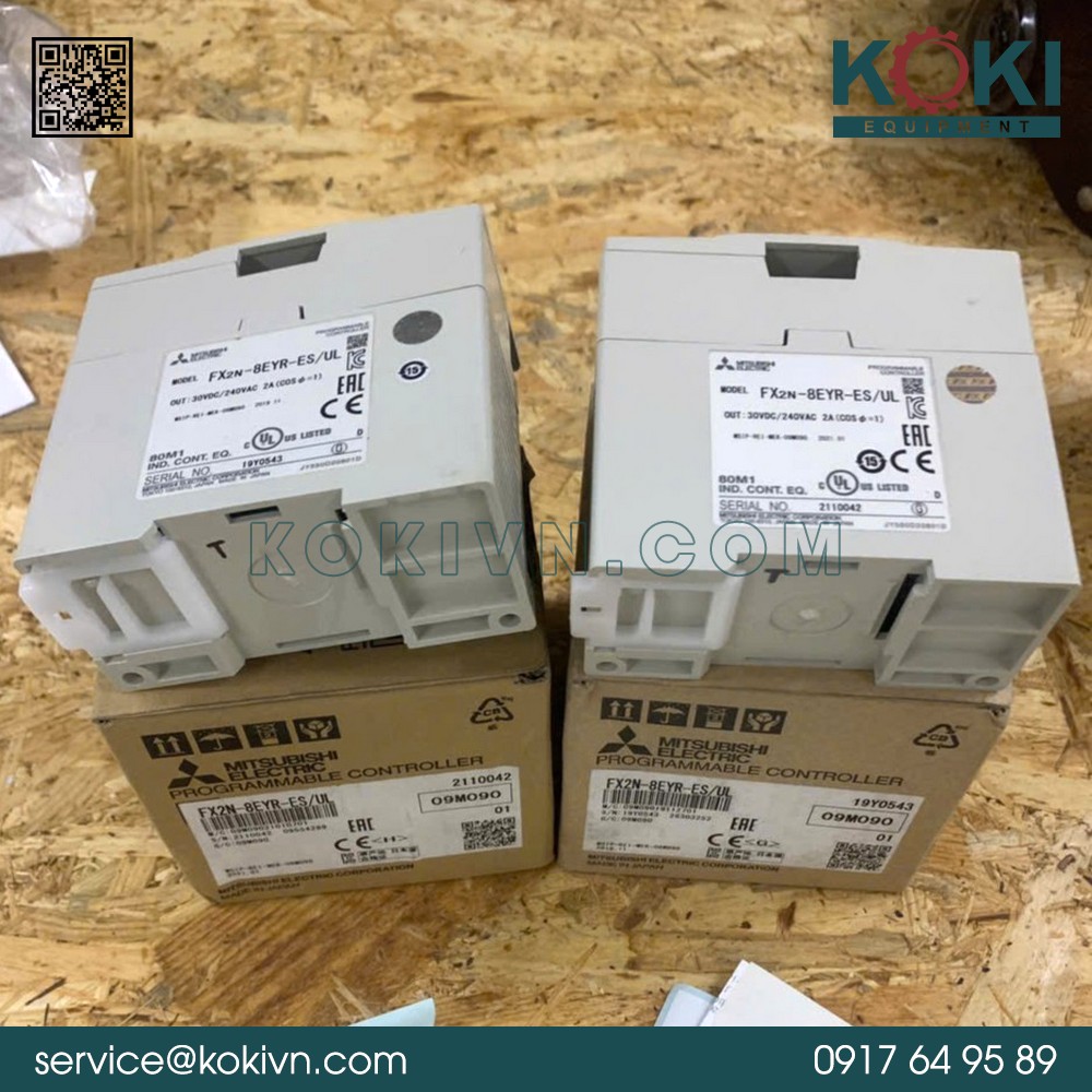 FX2N-8EYR-ES-UL MITSUBISHI | Bộ Lập Trình PLC 3 FX2N-8EYR-ES-UL MITSUBISHI | Bộ Lập Trình PLC