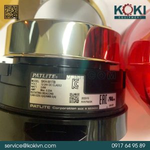 SKH-M1TB PATLITE | Đèn Quay Báo Hiệu